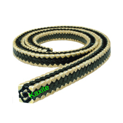 Graphite Soft Ptfe Packing Lower Frictional With Aramid Fiber In Corners