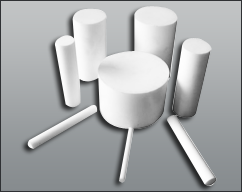Molded PTFE Rod