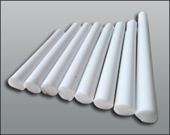 Molded PTFE Rod