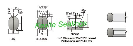 Octagonal Ring Joint Gasket