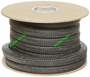 Graphite Spun Aramid Fiber Packing